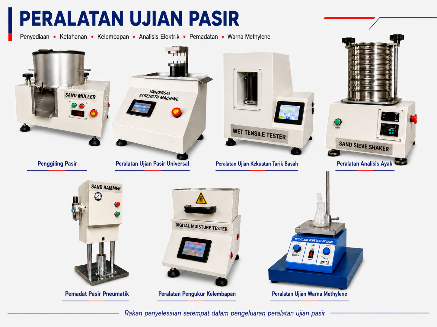PERALATAN UJIAN PASIR